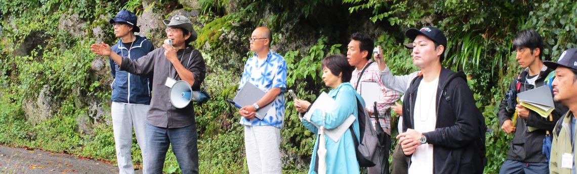 「おうみ未来塾」本講座でのフィールドワークの様子